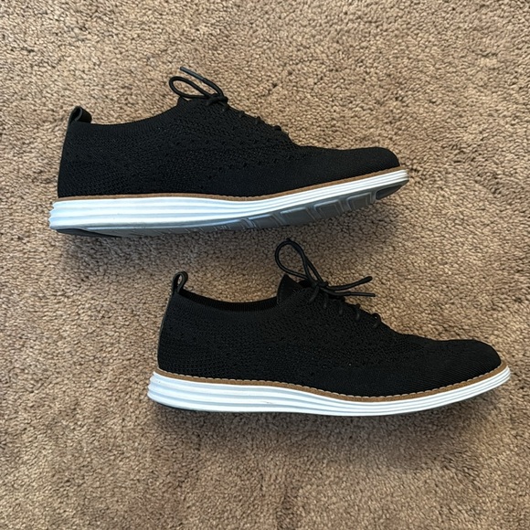 Cole Haan Women’s OriginalGrand Stretchlite Wingtip Oxford Black Size 7 - Picture 8 of 13